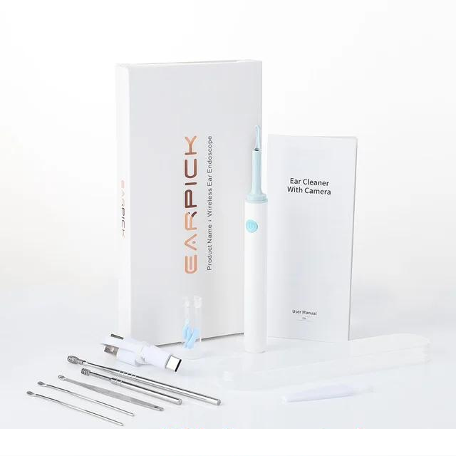 Wireless Otoscope Camera and Ear Cleaning Set